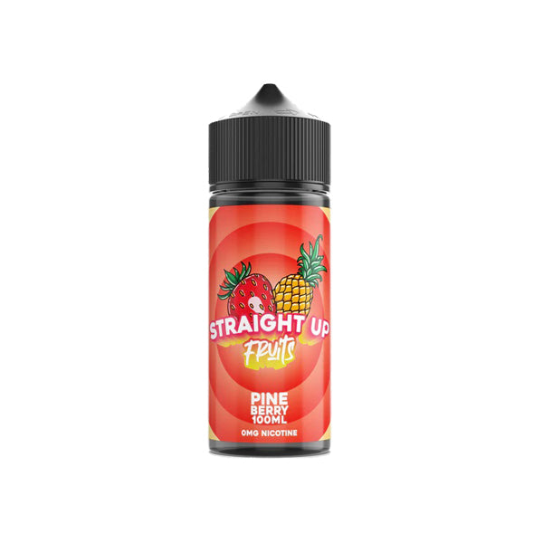 Straight Up Fruits 100ml Shortfill 0mg (70VG-30PG) - Flavour: Exotic Fruits