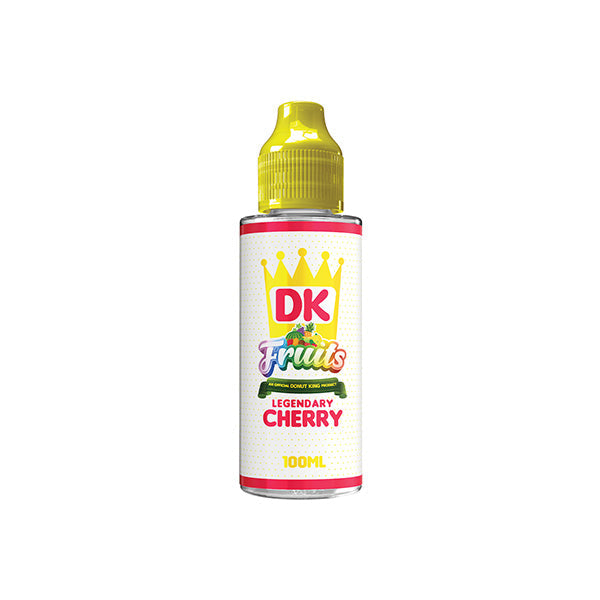 DK Fruits 100ml Shortfill 0mg (70VG-30PG) - Flavour: Juicy Blackcurrant