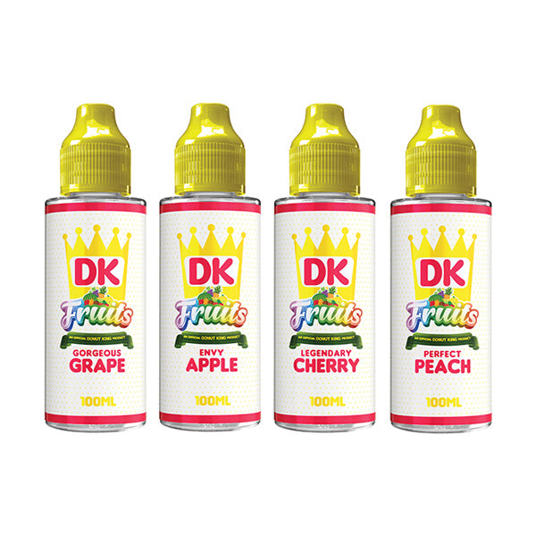 DK Fruits 100ml Shortfill 0mg (70VG-30PG) - Flavour: Luscious Lemon