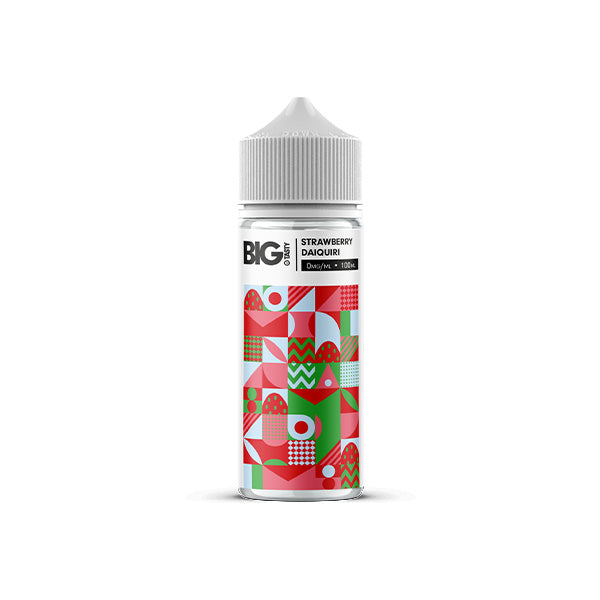 The Big Tasty Juiced 100ml Shortfill 0mg (70VG-30PG) - Flavour: Strawberry Daiquiri