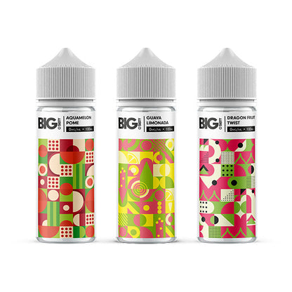 The Big Tasty Exotic 100ml Shortfill 0mg (70VG-30PG) - Flavour: Guava Lemonade
