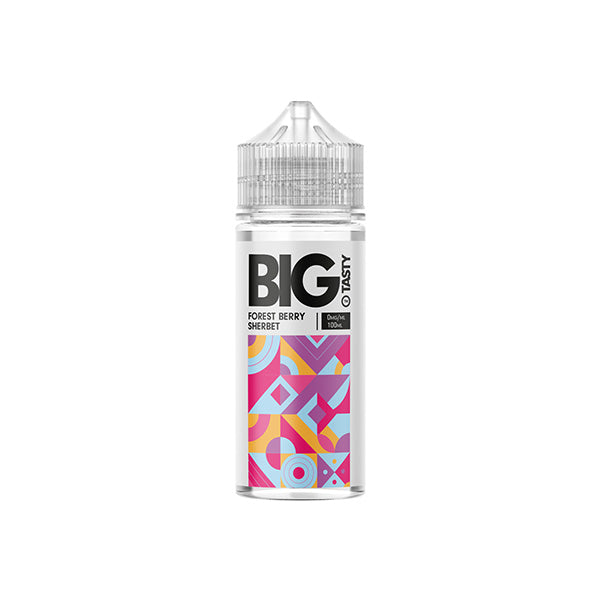 The Big Tasty Candy Rush 100ml Shortfill 0mg (70VG-30PG) - Flavour: Strawberry Sour Laces