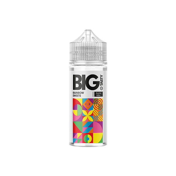 The Big Tasty Candy Rush 100ml Shortfill 0mg (70VG-30PG) - Flavour: Strawberry Sour Laces