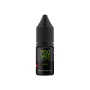 11mg Pod Salt Core 10ml Nic Salts (50VG-50PG) - Flavour: Apple