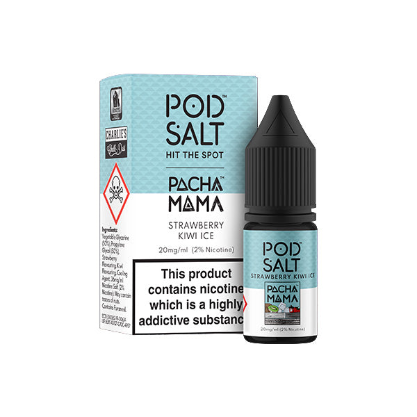 11mg Pod Salt Fusions 10ml Nic Salt (50VG-50PG) - Flavour: Blueberry Jam Tart