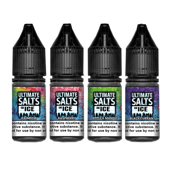 EXPIRED: 10MG Ultimate Juice Salts 10ML Flavoured Nic Salts - Flavour: Raspberry