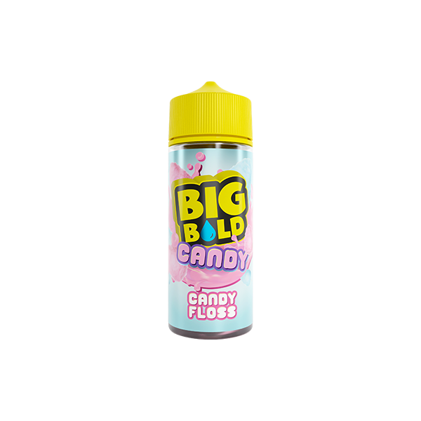 0mg Big Bold Candy Series 100ml E-liquid (70VG/30PG) - Flavour: Candy Floss