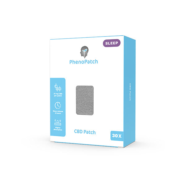 PhenoPatch By PhenoLife Sleep 960mg CBD Patches - 30 Patches (BUY 1 GET 1 FREE)