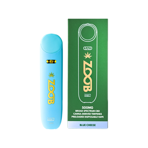 Zoob 500mg Broad Spectrum CBD Vape Pen - Flavour: Sour Diesel