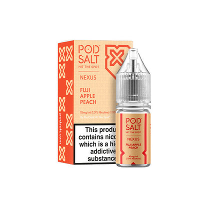 10mg Pod Salt Nexus 10ml Nic Salt (50VG-50PG) - Flavour: Strawberry Watermelon Kiwi