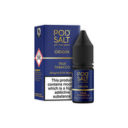 11mg Pod Salt Origins 10ml Nic Salt (50VG-50PG) - Flavour: Cuban Creme