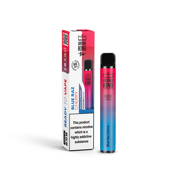 10mg Aroma King Bar 600 Disposable Vape Device 600 Puffs - Flavour: Lychee Ice