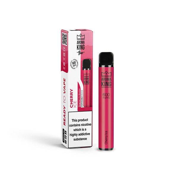 10mg Aroma King Bar 600 Disposable Vape Device 600 Puffs - Flavour: Banana Ice