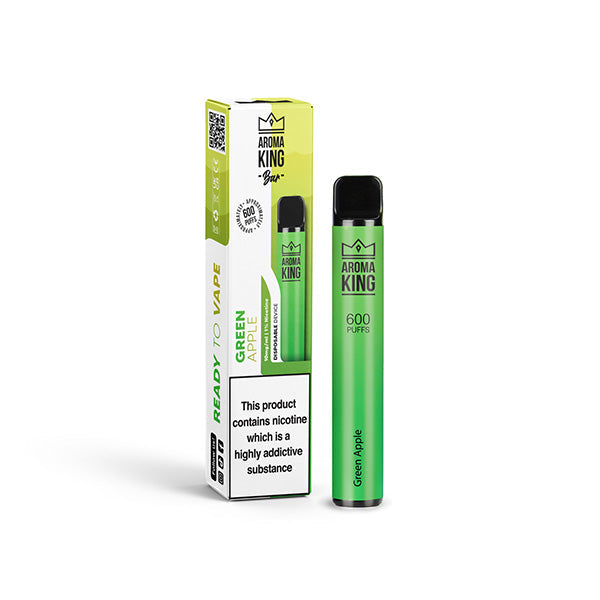 10mg Aroma King Bar 600 Disposable Vape Device 600 Puffs - Flavour: Banana Ice