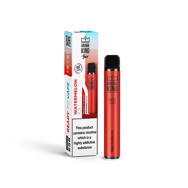 10mg Aroma King Bar 600 Disposable Vape Device 600 Puffs - Flavour: Banana Ice