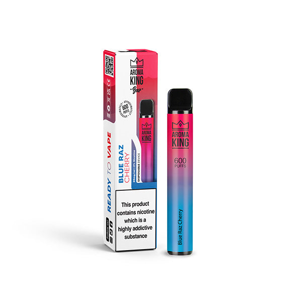 20mg Aroma King Bar 600 Disposable Vape Device 600 Puffs - Flavour: Unicorn Shake