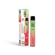 0mg Aroma King Bar 600 Disposable Vape Device 600 Puffs - Flavour: Ice Skittles