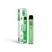 0mg Aroma King Bar 600 Disposable Vape Device 600 Puffs - Flavour: Fresh Mint