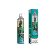 0mg Aroma King Tornado Disposable Vape Device 7000 Puffs - Flavour: Lush Ice