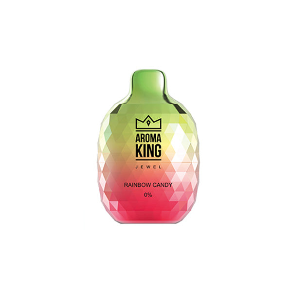 0mg Aroma King Jewel Disposable Vape Device 8000 Puffs - Flavour: Cola Mojito