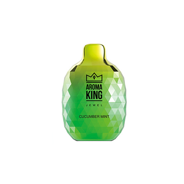 0mg Aroma King Jewel Disposable Vape Device 8000 Puffs - Flavour: Rainbow Candy