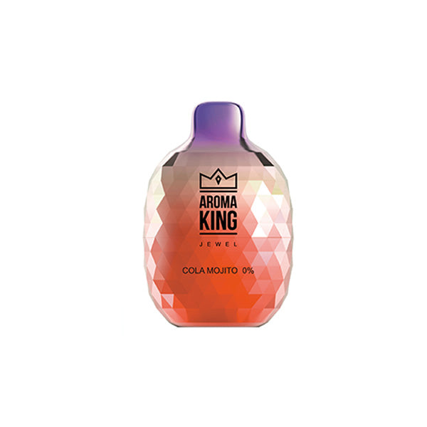0mg Aroma King Jewel Disposable Vape Device 8000 Puffs - Flavour: Pink Lemonade