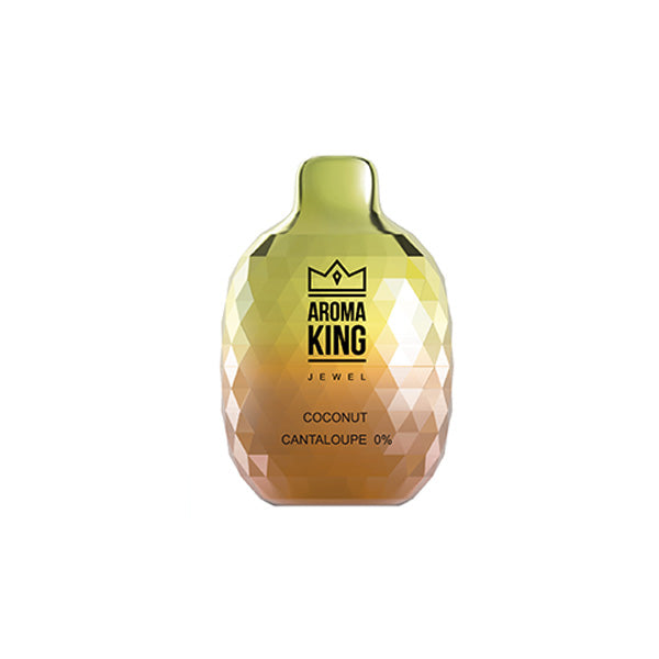 0mg Aroma King Jewel Disposable Vape Device 8000 Puffs - Flavour: Aloe Grape
