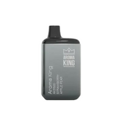 0mg Aroma King AK5500 Metallic Disposable Vape Device 5500 Puffs - Flavour: Red Apple