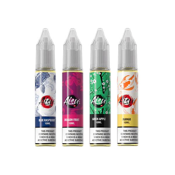 20mg Aisu By Zap! Juice 10ml Nic Salts (50VG/50PG) - Flavour: Green Apple