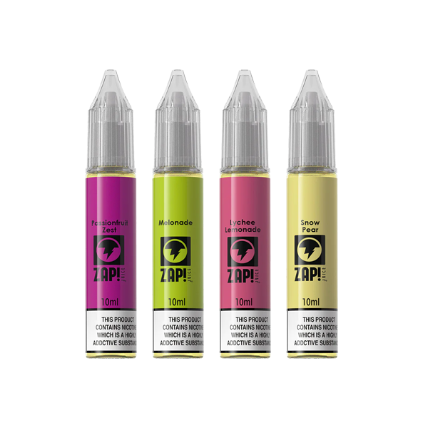 Zap! Juice 3mg 10ml E-liquid (70VG/30PG) - Flavour: Lychee Lemonade