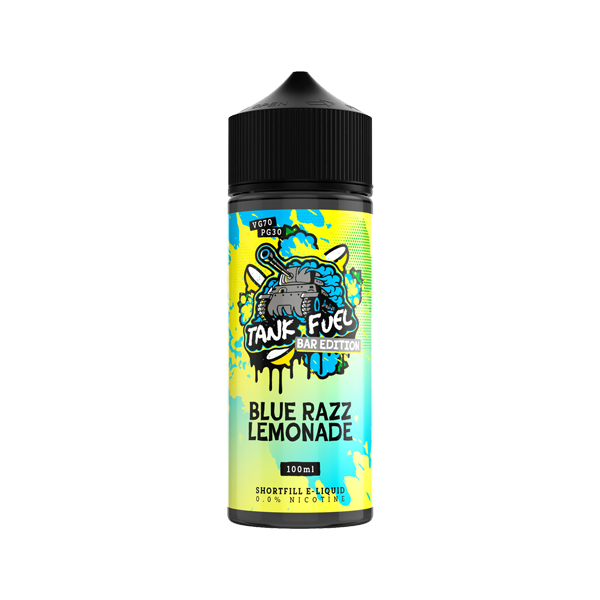 Tank Fuel Bar Edition 100ml Shortfill 0mg (70VG/30PG) - Flavour: Peach Ice