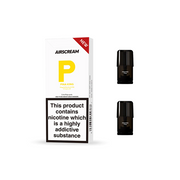 AirsPops Pre-filled Replacement Pods 2PCS 1.2ml - Flavour: Pina King