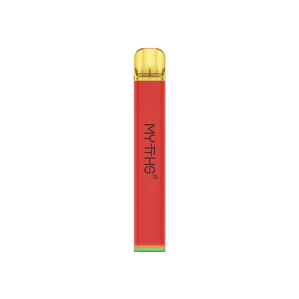 20mg Mytths Disposable Vape Device 600 Puffs - Flavour: Pineapple