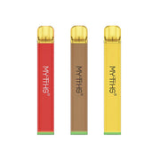 20mg Mytths Disposable Vape Device 600 Puffs - Flavour: Banana Papaya
