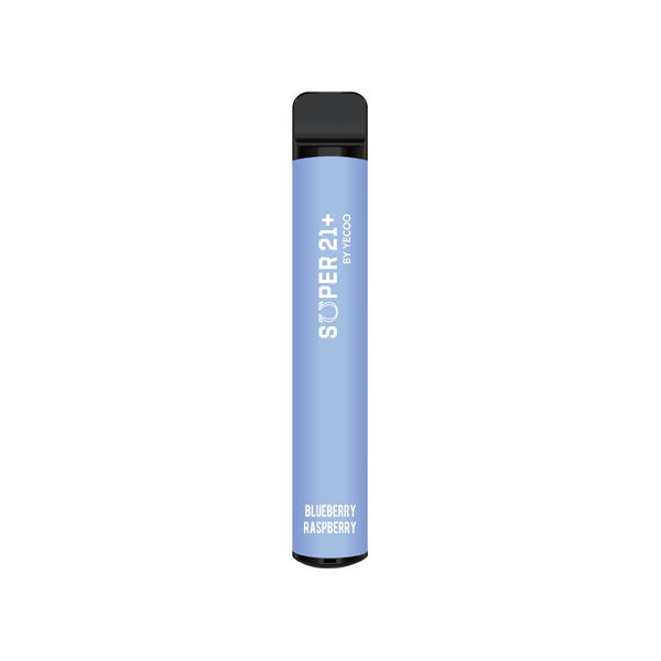 20mg Super21+ By Yecoo Disposable Vape Device 600 Puffs - Flavour: Grape