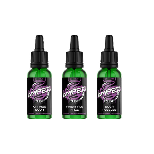 Amped Sativa Pure Terpenes - 2ml - Flavour: Sour Pebbles