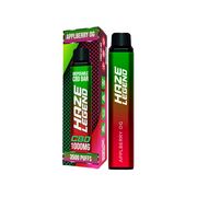 Haze Legend 1000mg CBD Disposable Vape Device 3500 Puffs - Flavour: Blue Cran Cherry