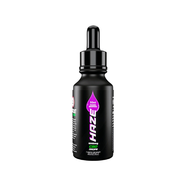 Haze 6000mg CBD Drops - 30ml - Flavour: Mint