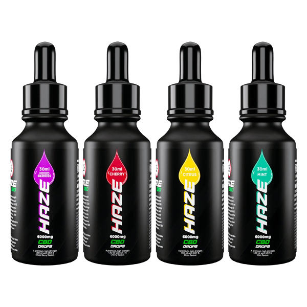 Haze 6000mg CBD Drops - 30ml - Flavour: Mint