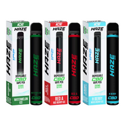 Haze Bar Ice 300mg CBD Disposable Vape Device 600 Puffs - Flavour: Cola Ice