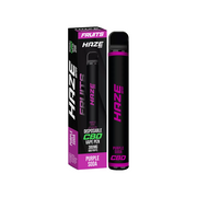 Haze Bar Fruits 300mg CBD Disposable Vape Device 600 Puffs - Flavour: Blueberry Lemon Sour