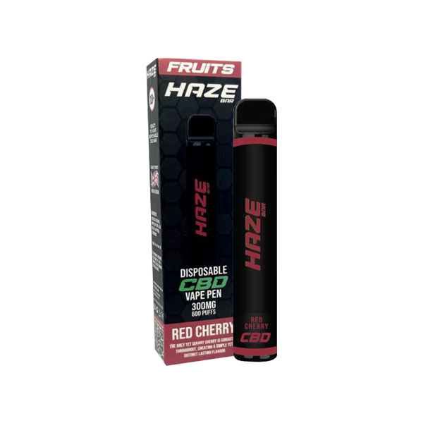 Haze Bar Fruits 300mg CBD Disposable Vape Device 600 Puffs - Flavour: Blueberry Lemon Sour