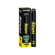 Haze Bar 150mg CBD Disposable Vape Device 600 Puffs - Flavour: Lemon Ice