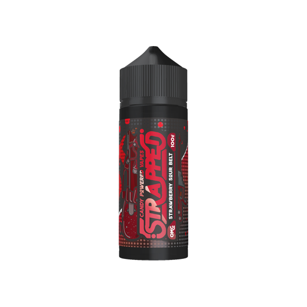 Strapped Originals 100ml Shortfill 0mg (70VG/30PG) - Flavour: Super Rainbow Candy