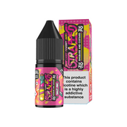 10mg Strapped Originals 10ml Nic Salts (60VG/40PG) - Flavour: Super Rainbow Candy