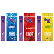 Dank Bar 250mg Full Spectrum CBD Vape Disposable by Purple Dank - 12 flavours - Flavour: Sweet Strawberry - SilverbackCBD
