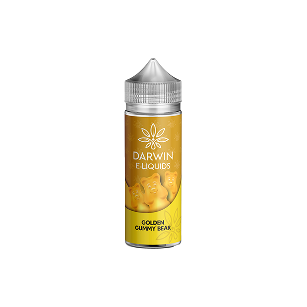 Darwin E Liquids 100ml Shortfill 0mg (70VG/30PG) - Flavour: Golden Gummy Bear