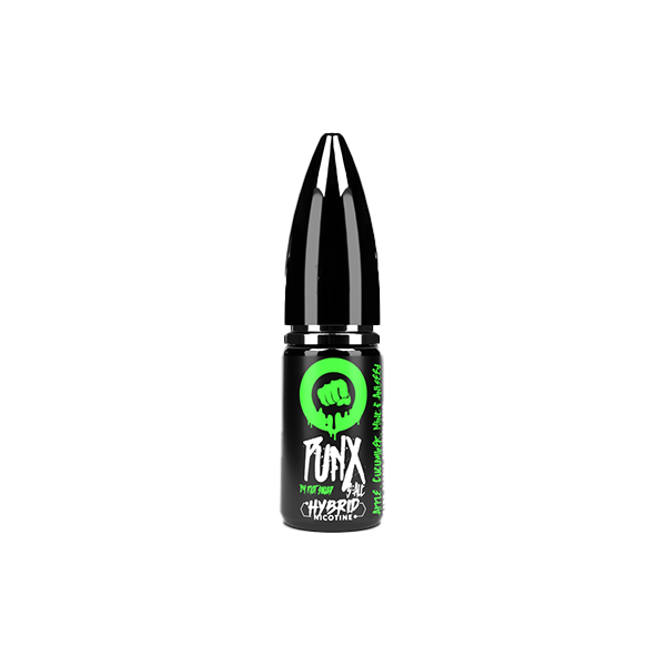 5mg Riot Squad Punx 10ml Nic Salt (50VG/50PG) - Flavour: Apple Cucumber Mint & Aniseed