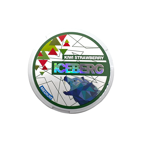 20mg Iceberg Kiwi Strawberry Nicotine Pouches - 20 Pouches