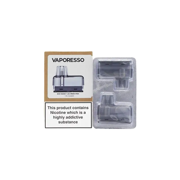 Vaporesso Eco Nano Replacement Pod (0.8Ω/1.2Ω) - Resistances: 1.2Ω